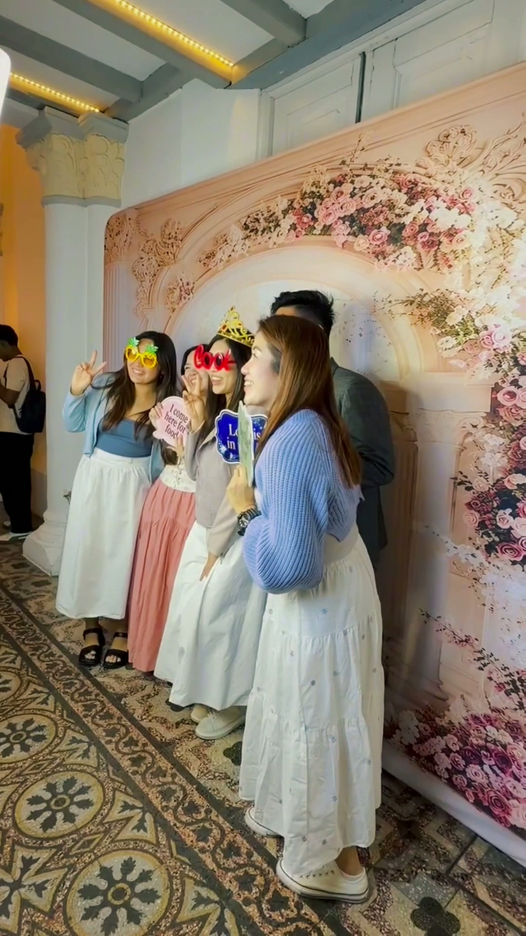 Guests enjoying an event experience rental in Singapore